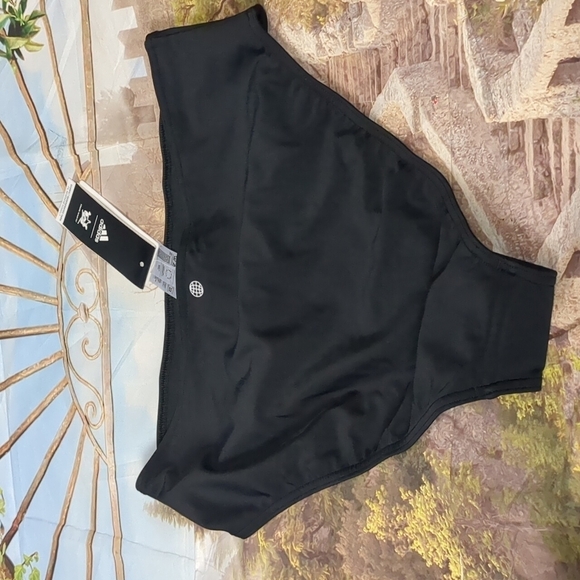 ADIDAS x Thebe Magugu Collab black swim bottom size large - Picture 6 of 6